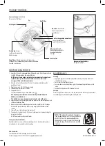 Предварительный просмотр 2 страницы HoMedics FS-100SBAR-GB Instruction Manual