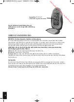 Preview for 14 page of HoMedics GSM-400H-GB Instruction Manual