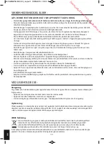 Preview for 52 page of HoMedics GSM-400H-GB Instruction Manual