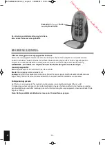 Preview for 58 page of HoMedics GSM-400H-GB Instruction Manual