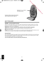 Preview for 62 page of HoMedics GSM-400H-GB Instruction Manual