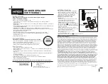 HoMedics HDMX Audio HMDX-SHW User Manual предпросмотр