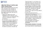 Preview for 3 page of HoMedics HEALTH PLUS BPW-HP010 Manual