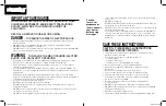 Preview for 2 page of HoMedics HHP-205H Instruction Manual And  Warranty Information