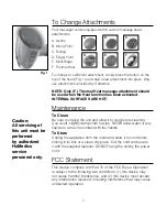 Preview for 7 page of HoMedics HHP-230-CA Instruction Manual