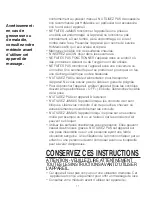 Preview for 11 page of HoMedics HHP-250-CA Instruction Manual And  Warranty Information