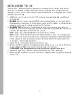 Preview for 4 page of HoMedics HHP-285HJ-2 Instruction Manual And  Warranty Information