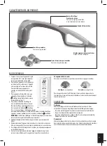 Preview for 5 page of HoMedics HHP-350-EU Instruction Manual