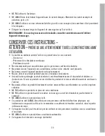 Preview for 10 page of HoMedics HHP-405HJ Instruction Manual And  Warranty Information