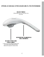 Preview for 12 page of HoMedics HHP-405HJ Instruction Manual And  Warranty Information