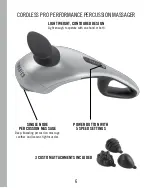 Preview for 6 page of HoMedics HHP-425 Instruction Manual And  Warranty Information