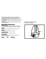 Preview for 3 page of HoMedics HUM-SS10-IRM Instruction Book