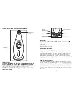 Preview for 4 page of HoMedics HUM-WM75 Instruction Manual And  Warranty Information