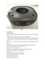 Предварительный просмотр 3 страницы HoMedics HX-P303 Operation Instruction