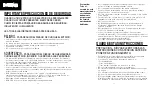 Preview for 6 page of HoMedics HydroTheraP HL-500 Instruction Manual And  Warranty Information