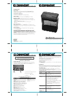 Preview for 1 page of HoMedics ID DEFENDER ID-61M Instruction Manual