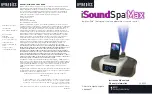 HoMedics iSoundSpa Max SS-8000 Instruction Manual And  Warranty Information preview