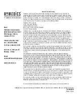 Preview for 8 page of HoMedics JET SPA ELITE FB-200 Instruction Manual