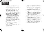 Предварительный просмотр 6 страницы HoMedics JetSpa Elite JET-2 Instruction Manual And  Warranty Information