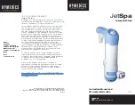 Предварительный просмотр 1 страницы HoMedics JetSpa JET-1 Instruction Manual And  Warranty Information