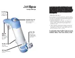 Предварительный просмотр 4 страницы HoMedics JetSpa JET-1 Instruction Manual And  Warranty Information