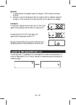 Preview for 118 page of HoMedics JUMBO DISPLAY Manual