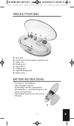 Preview for 6 page of HoMedics MAN-150-EU Instruction Manual