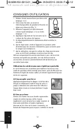 Preview for 15 page of HoMedics MAN-150-EU Instruction Manual