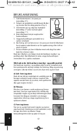 Preview for 51 page of HoMedics MAN-150-EU Instruction Manual