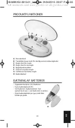 Preview for 78 page of HoMedics MAN-150-EU Instruction Manual