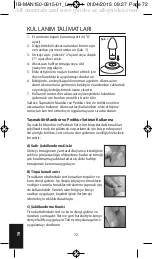 Preview for 87 page of HoMedics MAN-150-EU Instruction Manual