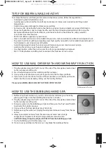 Preview for 7 page of HoMedics MAN-3023A-EU Instruction Manual