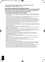 Preview for 14 page of HoMedics MAN-3023A-EU Instruction Manual