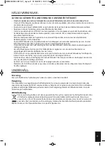 Preview for 57 page of HoMedics MAN-3023A-EU Instruction Manual