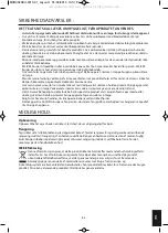 Preview for 63 page of HoMedics MAN-3023A-EU Instruction Manual