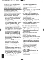 Preview for 14 page of HoMedics MAN-500-EU Instruction Manual