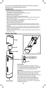 Preview for 6 page of HoMedics MAN-600-EU Instruction Manual