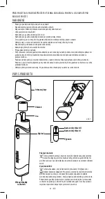 Preview for 32 page of HoMedics MAN-600-EU Instruction Manual