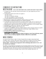 Preview for 11 page of HoMedics MCS-1000H Instruction Manual And  Warranty Information