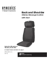 HoMedics MCS-325H-CA Instruction Manual And  Warranty Information preview