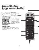 Preview for 6 page of HoMedics MCS-325H-CA Instruction Manual And  Warranty Information