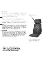 Preview for 7 page of HoMedics MCS-325H-CA Instruction Manual And  Warranty Information