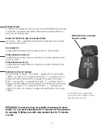 Предварительный просмотр 15 страницы HoMedics MCS-325H-CA Instruction Manual And  Warranty Information