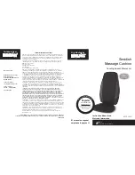 HoMedics MCS-360H Instruction Manual And Warranty preview