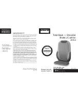 Preview for 1 page of HoMedics MCS-510H Instruction Manual And Warranty