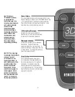 Preview for 8 page of HoMedics MCS-610H-CA Instruction Manual And  Warranty Information