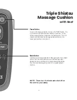 Preview for 9 page of HoMedics MCS-610H-CA Instruction Manual And  Warranty Information