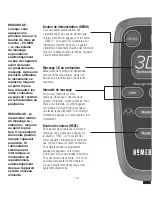 Preview for 18 page of HoMedics MCS-610H-CA Instruction Manual And  Warranty Information