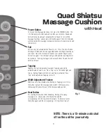 Preview for 9 page of HoMedics MCS-750H-CA Instruction Manual And  Warranty Information