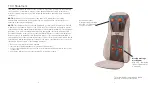 Preview for 4 page of HoMedics MCS-840H Instruction Manual And  Warranty Information